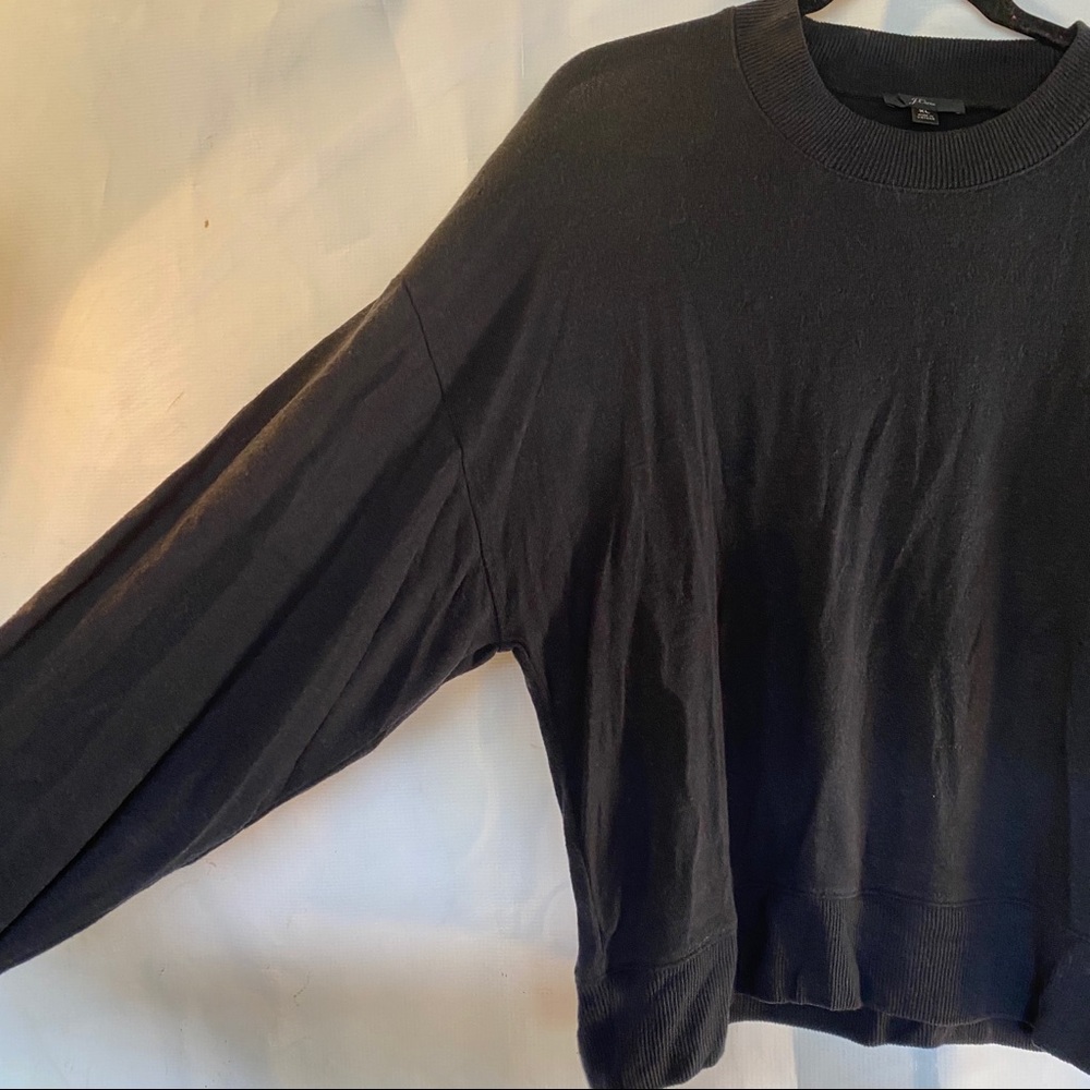 J.Crew Black Batwing Super Soft Sweater